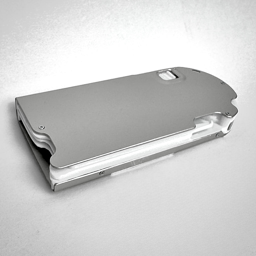 Pivot Wallet - Raw Aluminum Silver